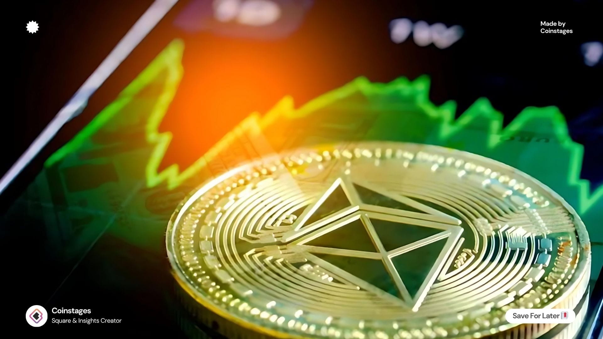 以太坊质押创下纪录：超过3500万ETH被锁定，这有什么影响？ | Coinstages发布于币安广场