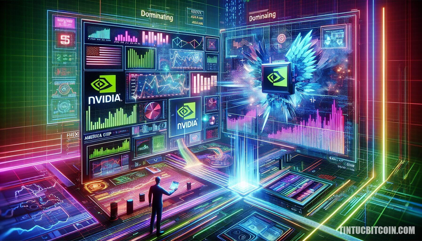 Cổ phiếu chip Hoa Kỳ thống trị thị trường cùng Nvidia
