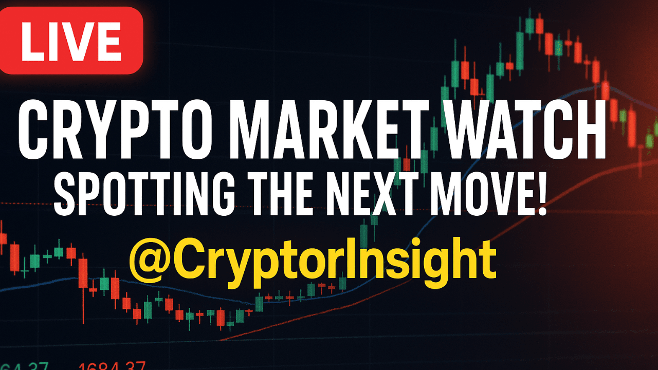 LIVE Crypto Market Watch | Spotting the Next Move! | 幣安廣場上的HICHAM SNCPSALE