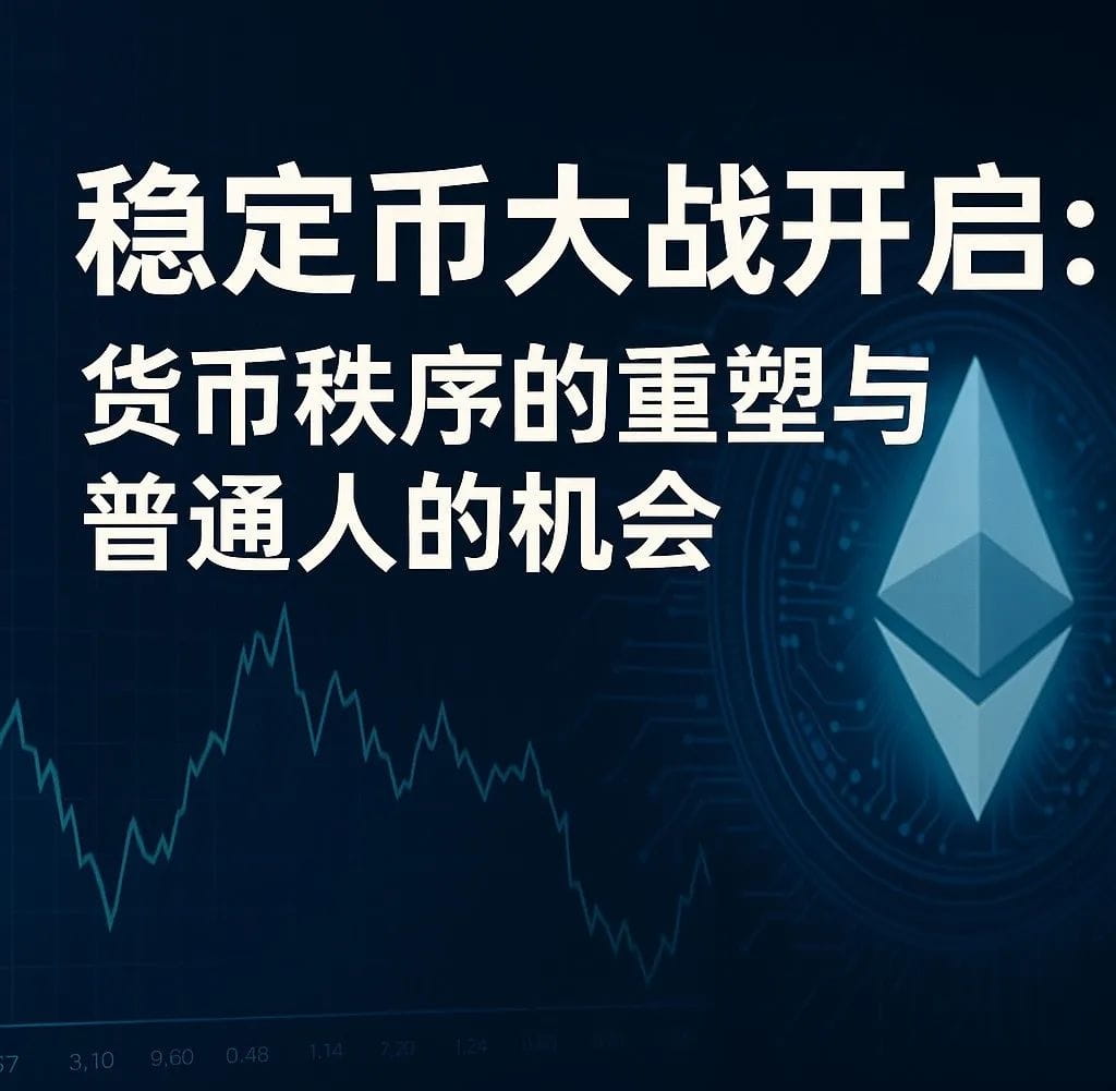 The stablecoin war has begun: reshaping the global financial and monetary  order, the opportunity for ordinary people has come! | 华尔街加密情报局 on Binance  Square