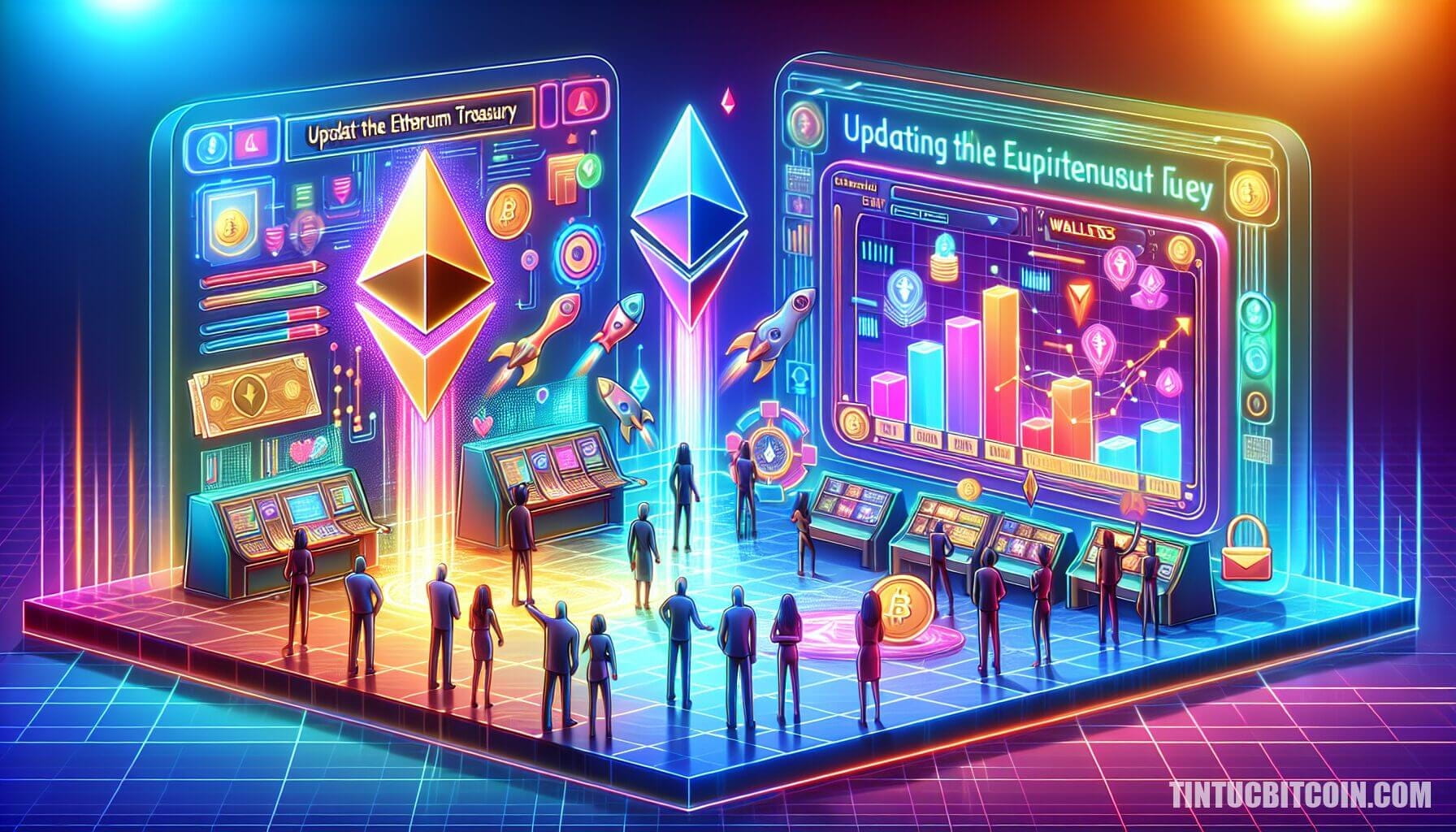 Ethereum Treasury cập nhật, hai ví lạ vượt mặt Quỹ Ethereum