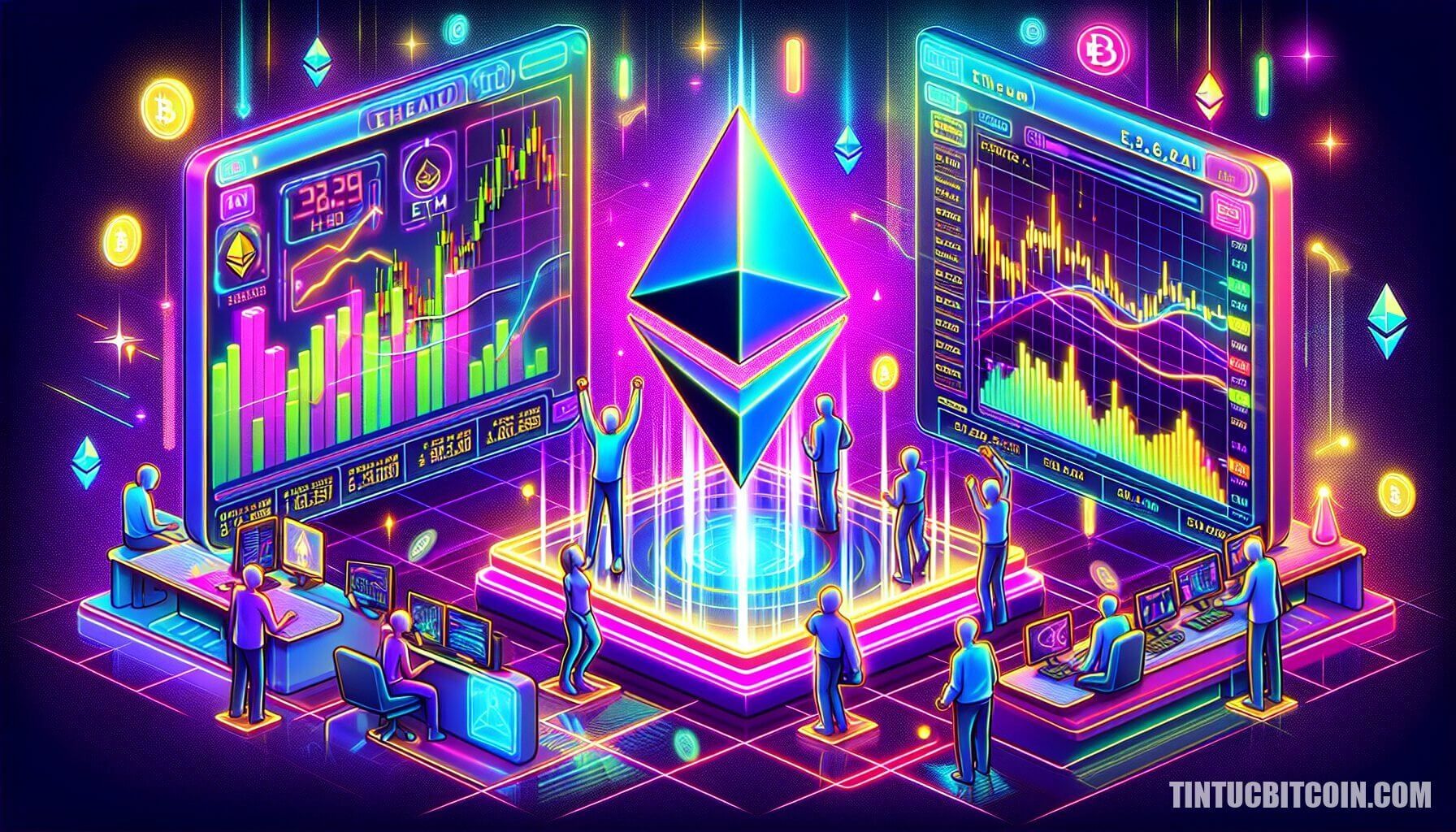 Ethereum tăng giá trên Binance, nhà giao dịch chờ đợi breakout