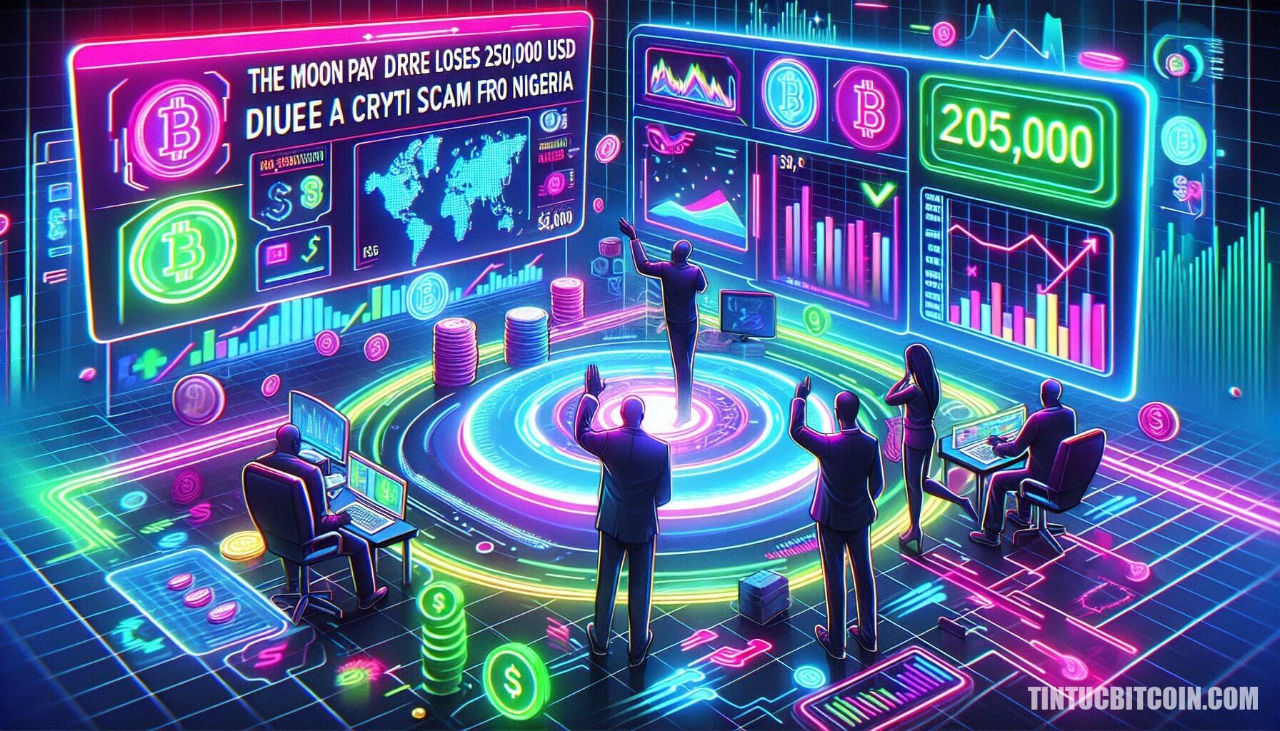 Giám đốc MoonPay mất 250 nghìn USD do lừa đảo tiền điện tử từ Nigeria