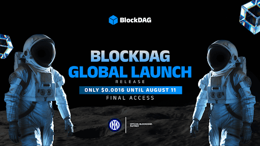 BlockDAG Demands Attention with $348M Presale, Sports Deals, & a Powerful GLOBAL LAUNCH Release on August 11