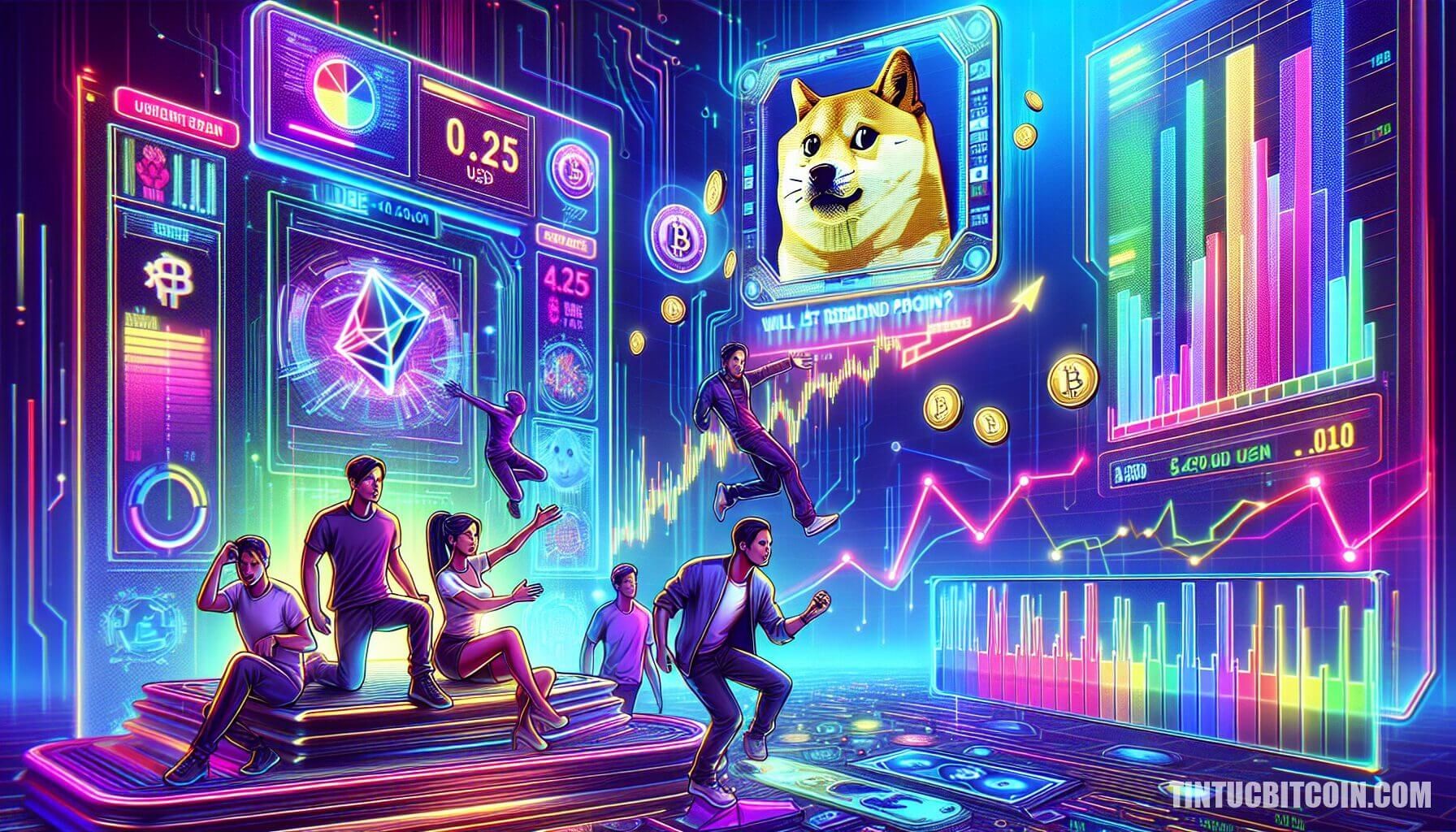 Dogecoin tại điểm quyết định, phục hồi lên 0,25 USD hay giảm dưới ngưỡng hỗ trợ?