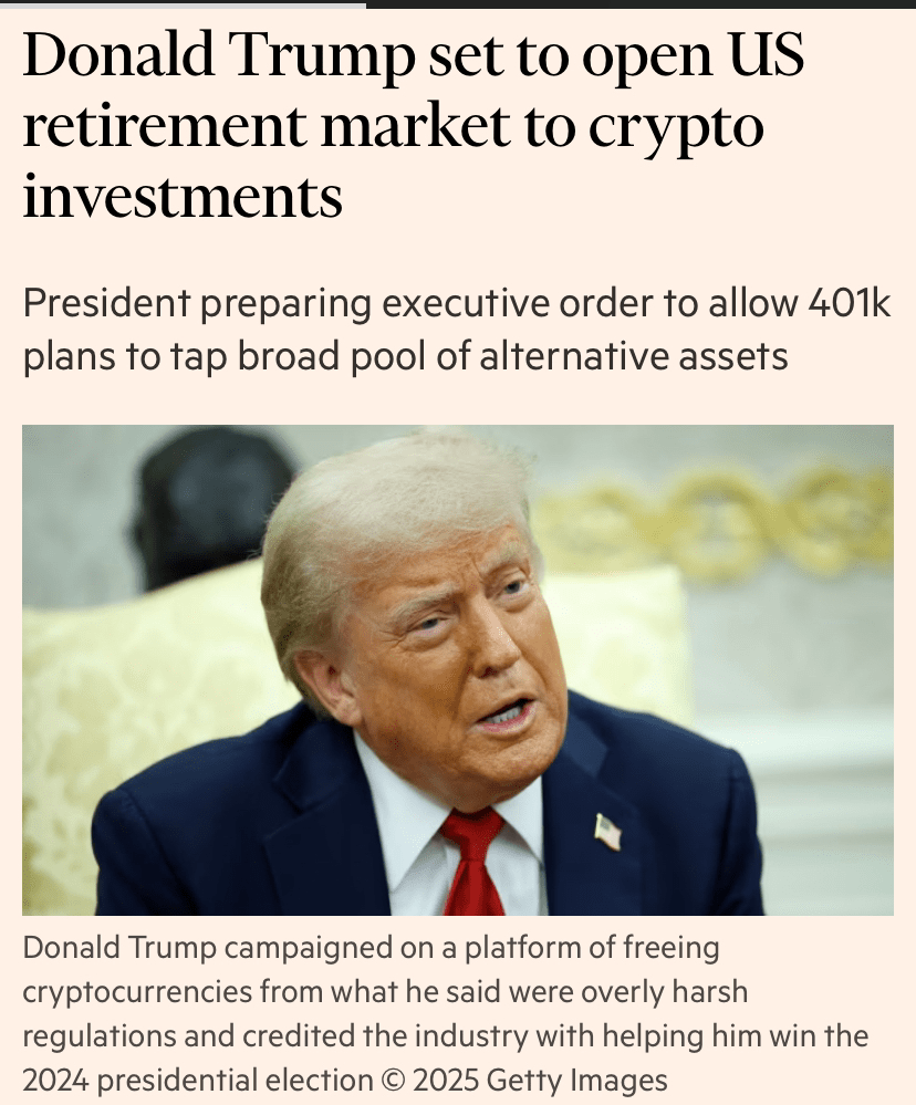 Donald Trump is getting ready to allow the $9 trillion U.S. | X mucaN on  Binance Square