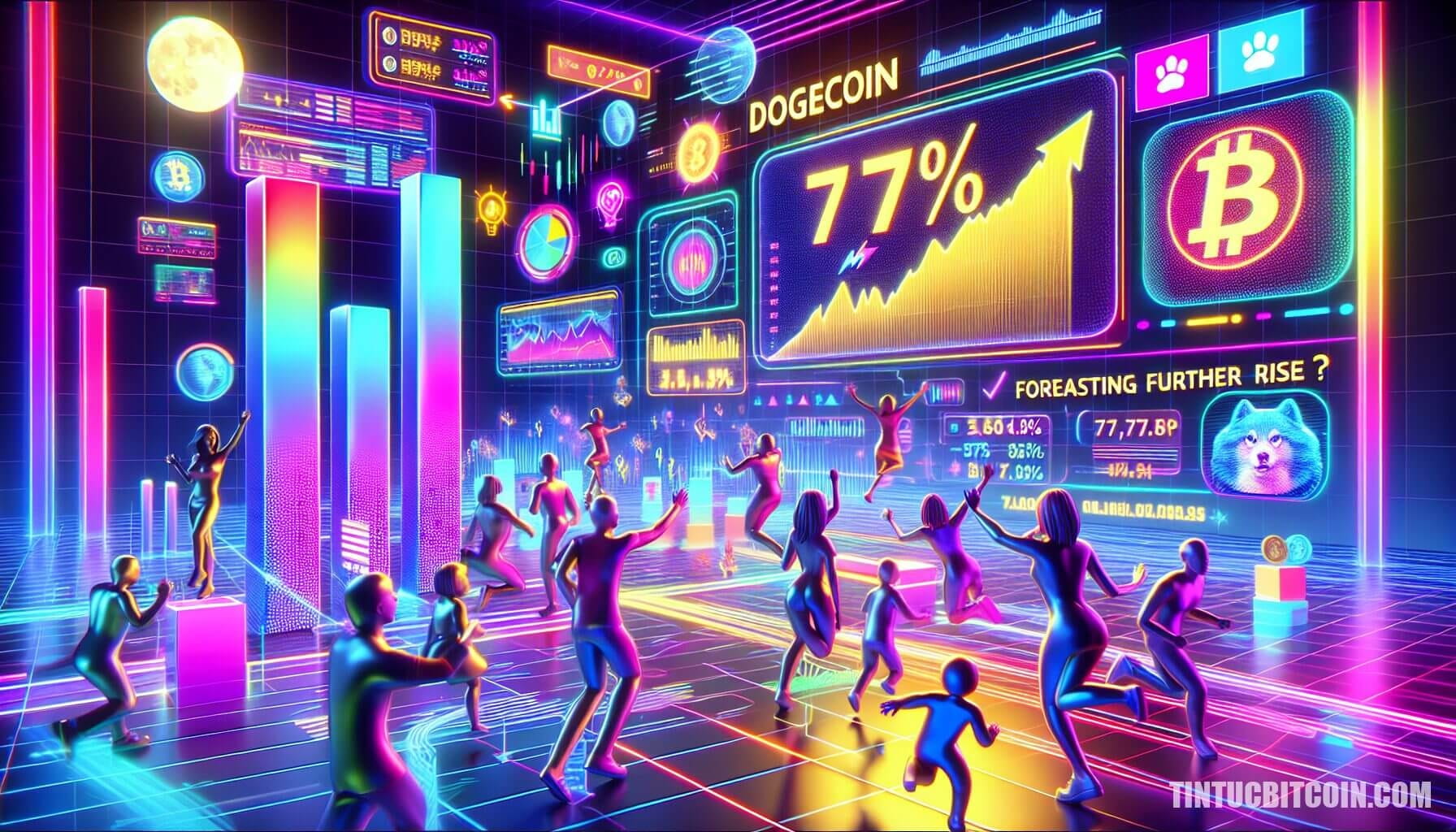 Dogecoin tăng 77% tháng 7, dự báo tiếp tục đi lên?