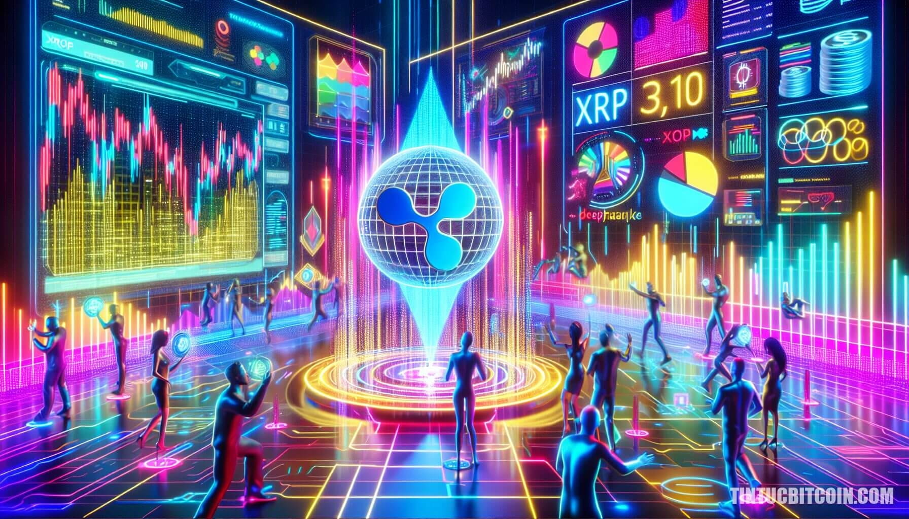 XRP tăng mạnh lên 3,10 USD, CEO Ripple cảnh báo lừa đảo Deepfake Token