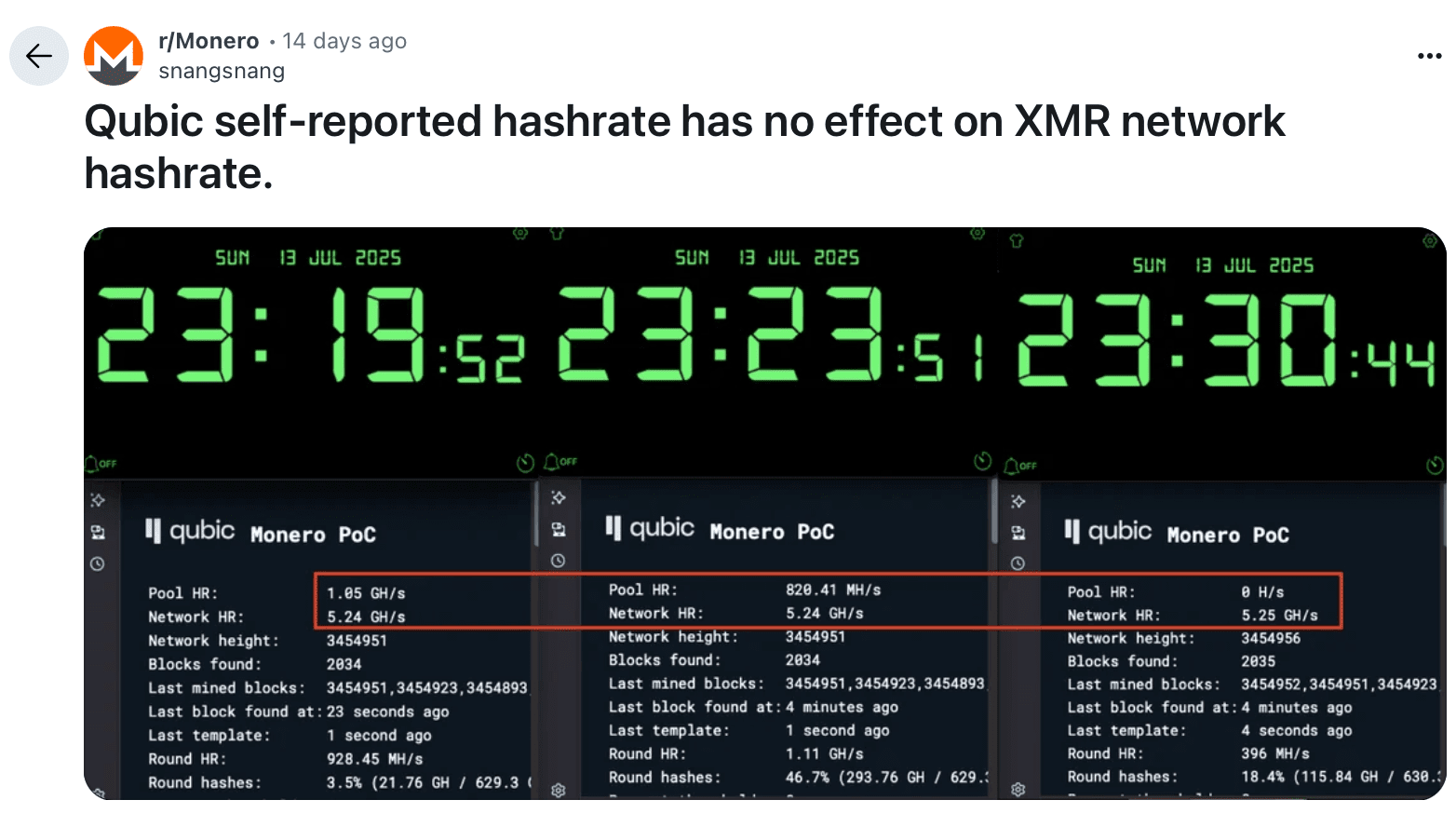 Monero Faces 51% Attack Threat From Rival Blockchain Qubic | Wendyy_ on  Binance Square
