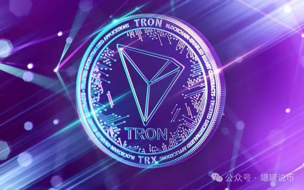Tron 硬币数字背景