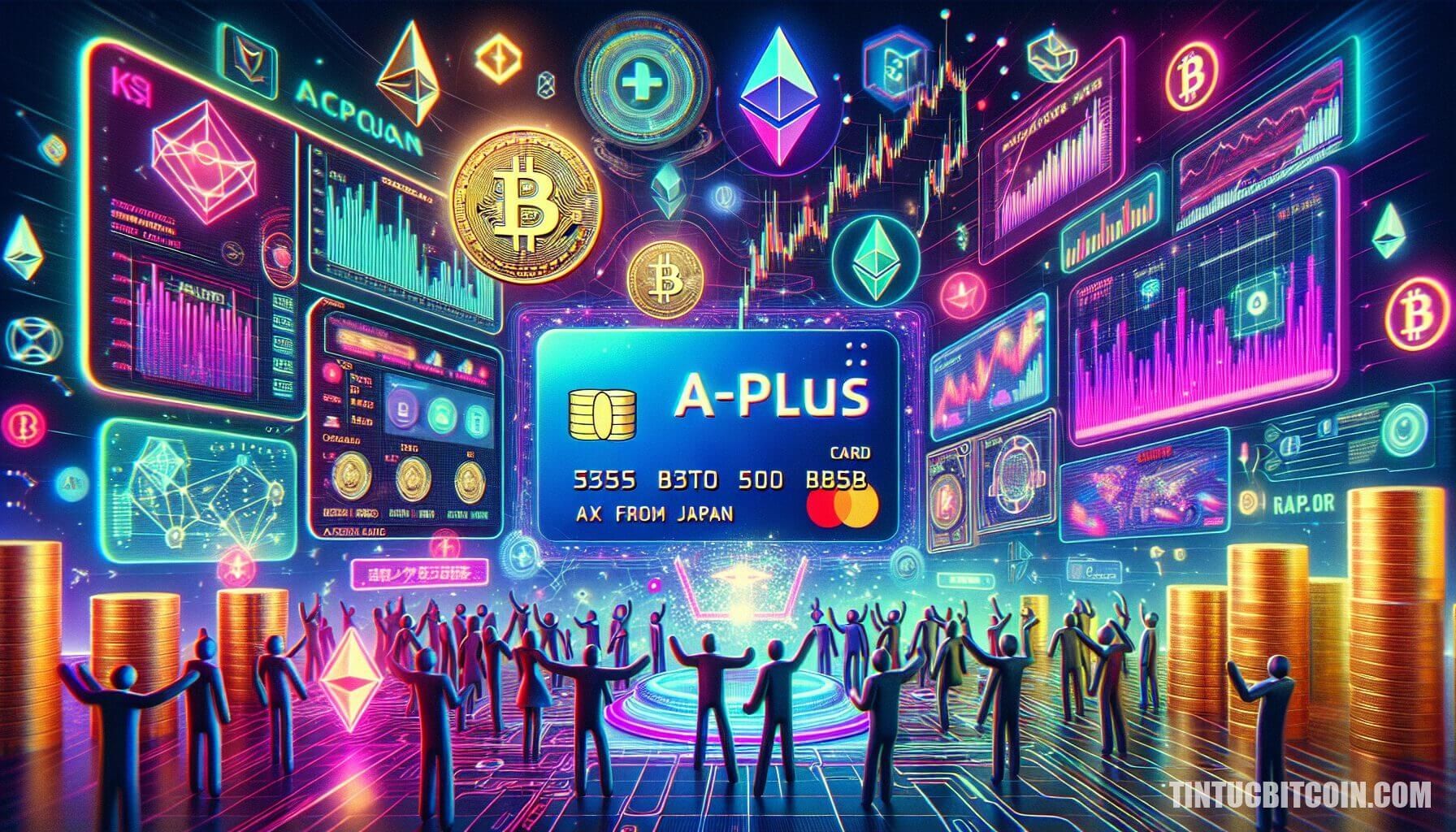Aplus card Nhật Bản cho phép đổi điểm thành XRP, BTC và ETH