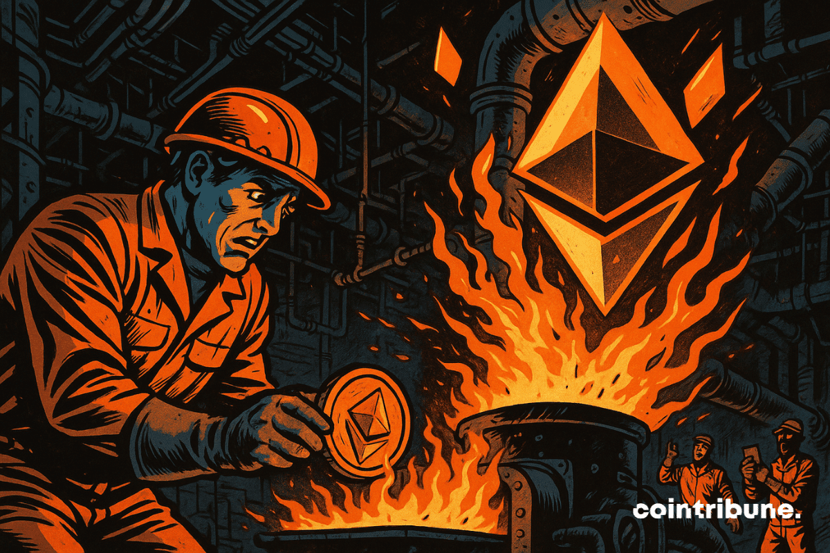 Une fournaise de la crypto Ethereum qui recrache plus qu’elle ne brûle