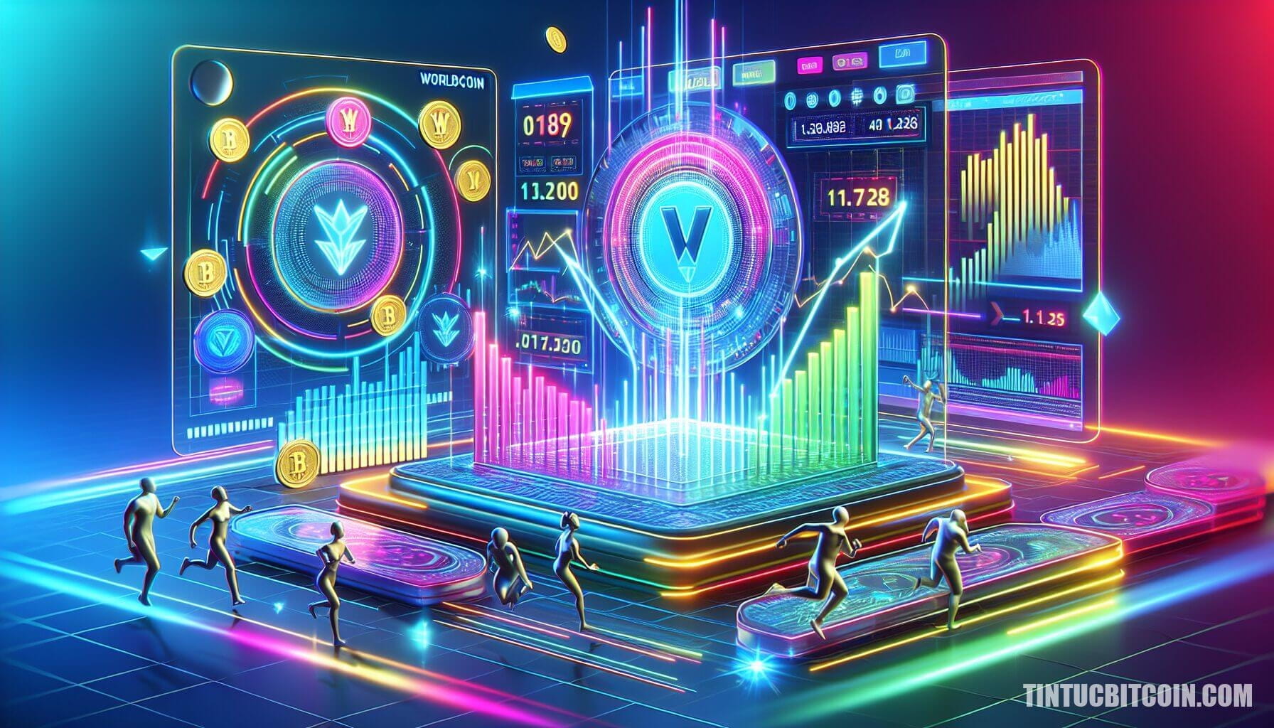 Worldcoin kiểm tra ngưỡng kháng cự 1,28 USD, liệu WLD có đạt 1,7 USD?