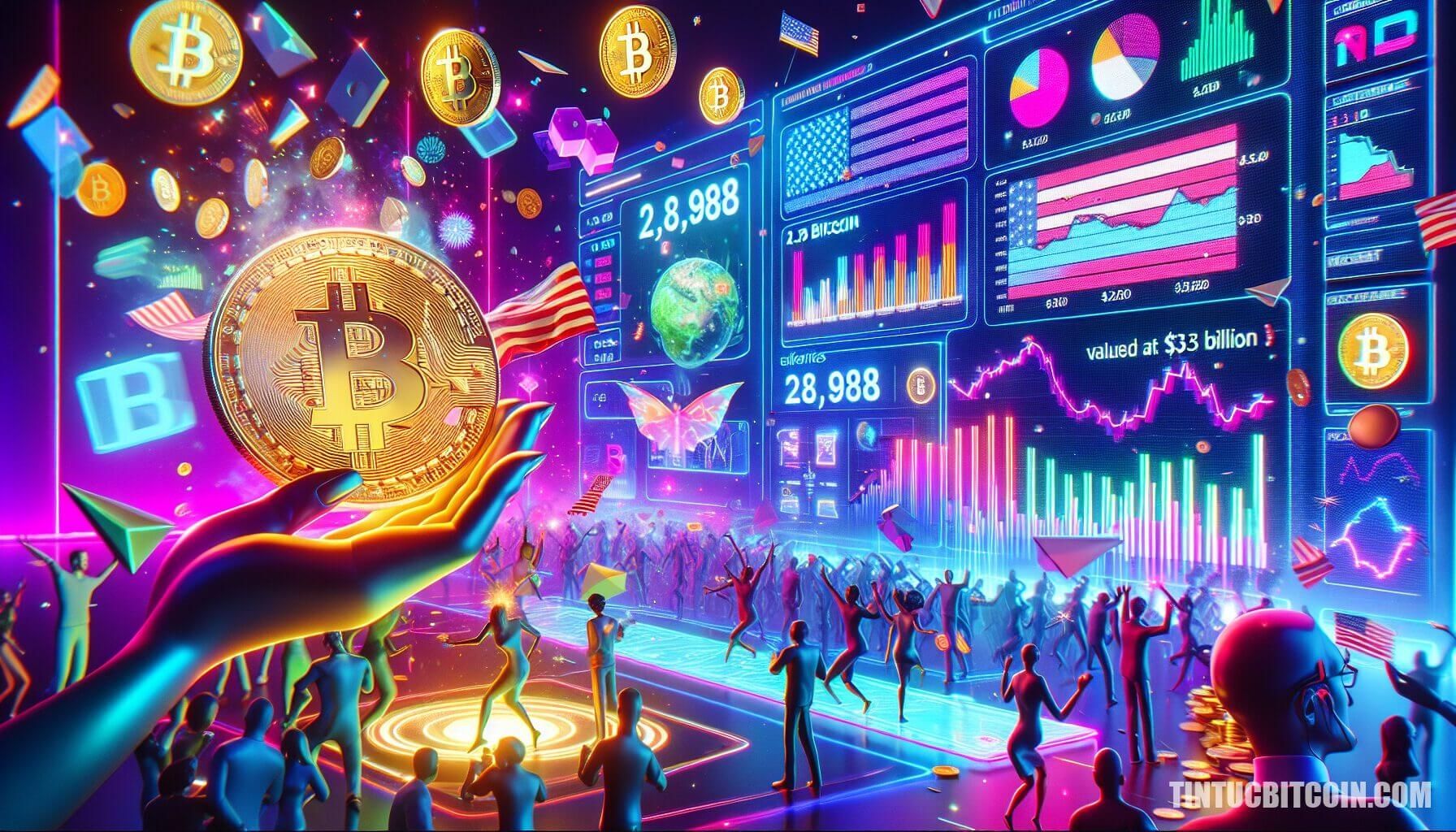 Bitcoin Hoa Kỳ nắm giữ 28.988 BTC, giá trị 3,5 tỷ USD thấp hơn dự đoán