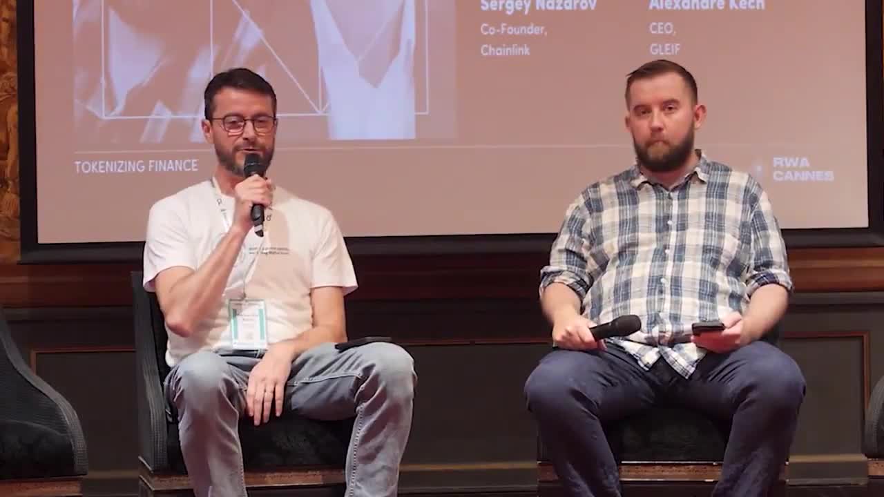 GLEIF CEO Alexandre Kech highlights the $400 trillion opportunity for the  real-world asset industry. Get insights from @GLEIF and @SergeyNazarov on  bringing greater institutional capital onchain ↓ | Chainlink on Binance  Square