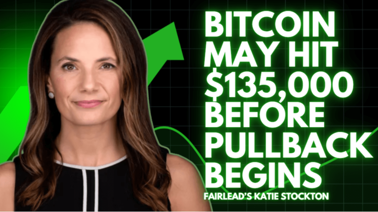 JUST IN: Katie Stockton Predicts $135K Bitcoin Before Correction Hits. Katie  Stockton, founder of Fairlead Strategies, has forecast that Bitcoin could  climb to $135,000 in the intermediate term before entering a corrective