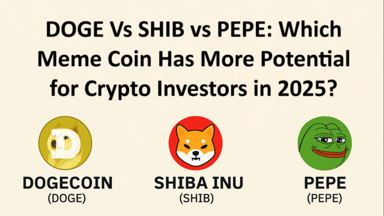DOGE Vs SHIB vs PEPE: Which meme coin offers a greater opportunity for  cryptocurrency investors in 2025? | otmanino on Binance Square