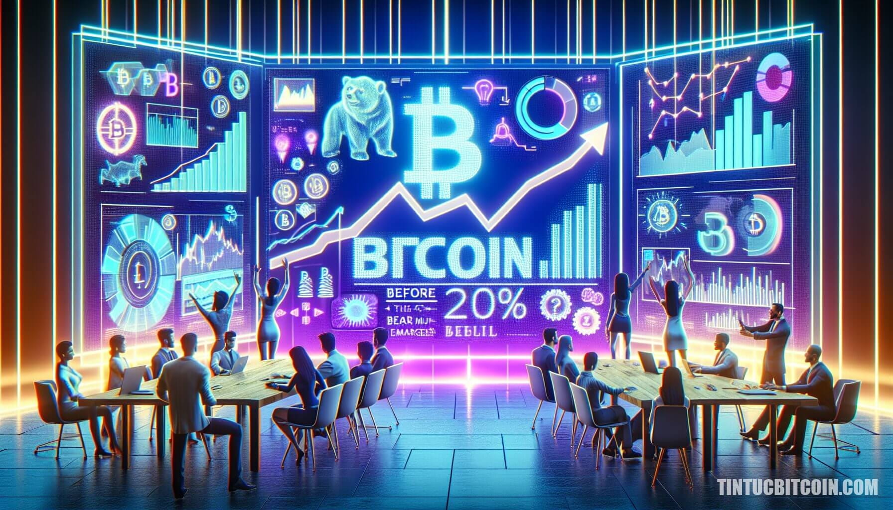 Bitcoin có thể tăng 20% trước khi phe gấu xuất hiện?