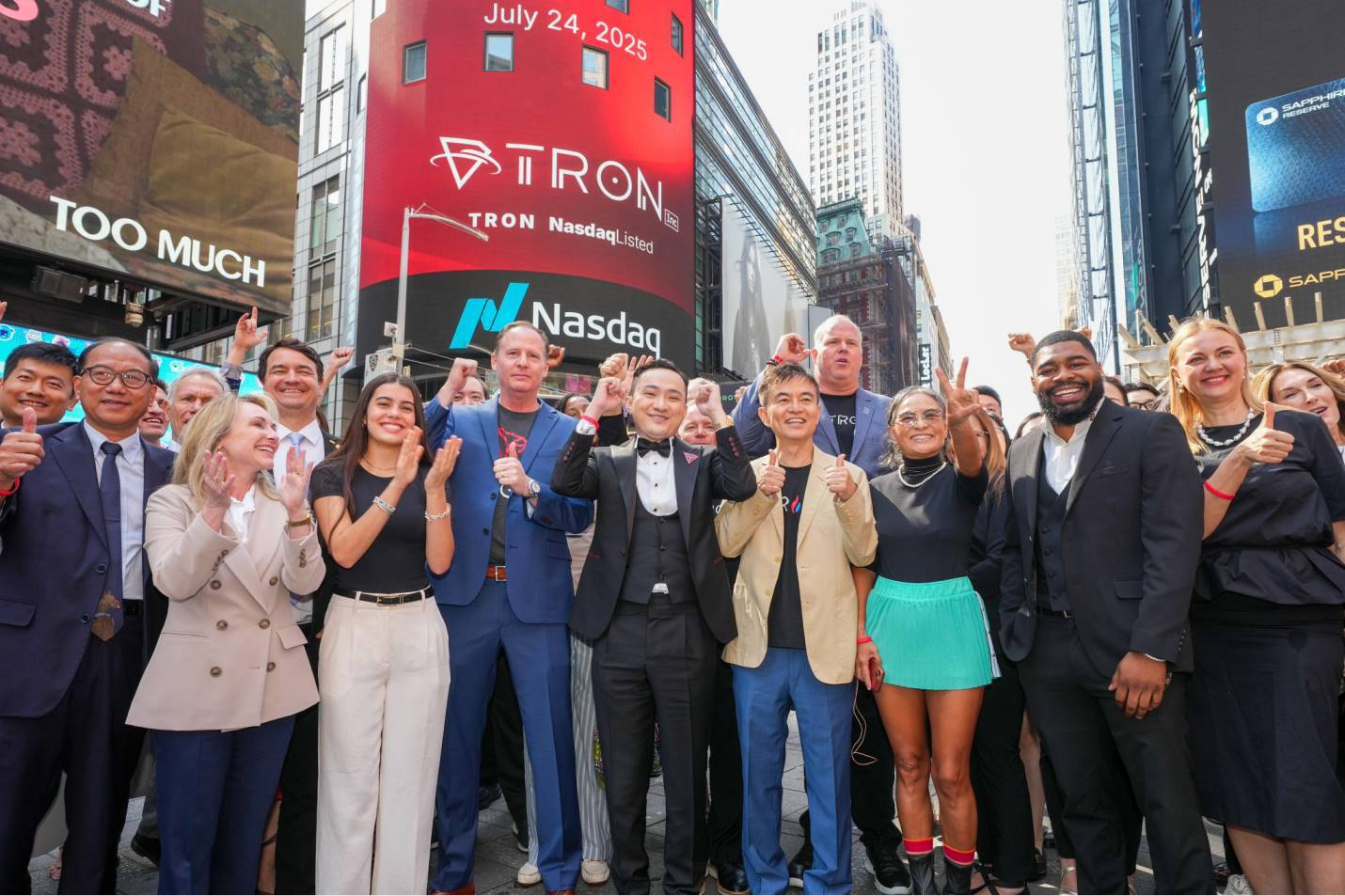 TRON Rings the NASDAQ Listing Bell: Opening a New Node in Global Crypto  Narrative, Promoting the Globalization Wave of TRON ECO | 深潮 TechFlow on  Binance Square