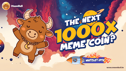 new meme coin to watch, moon bull