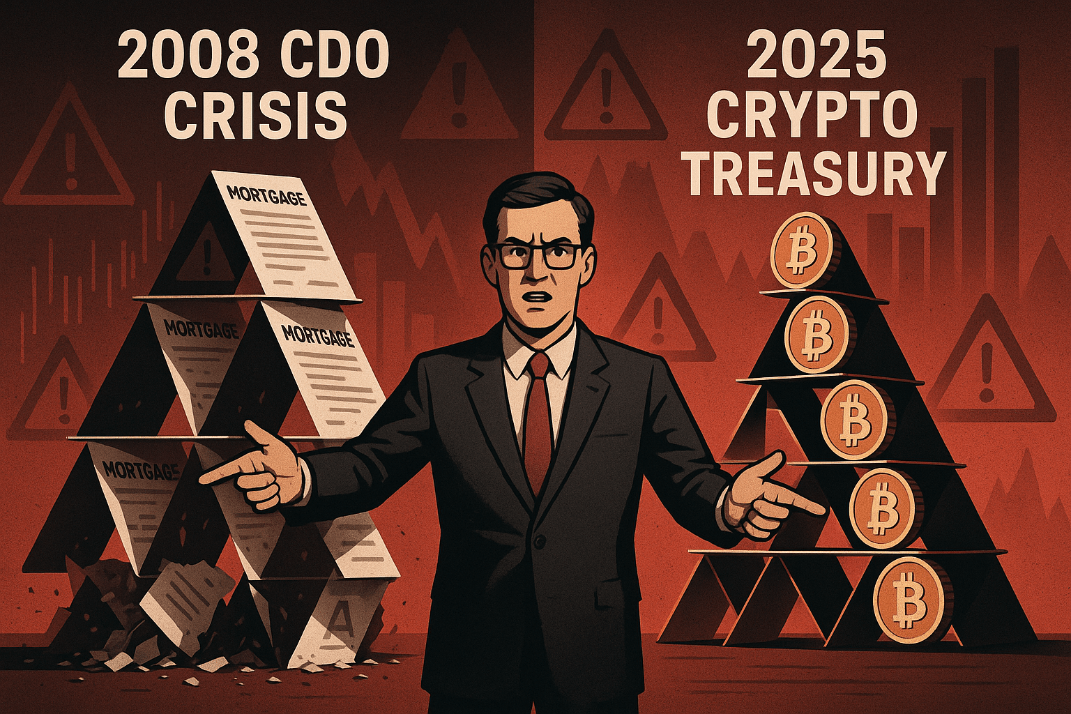 Former Goldman Sachs Analyst Warns: Cryptocurrency Treasury Companies May  Trigger the Next Financial Crisis | KZG Crypto 口罩哥 on Binance Square