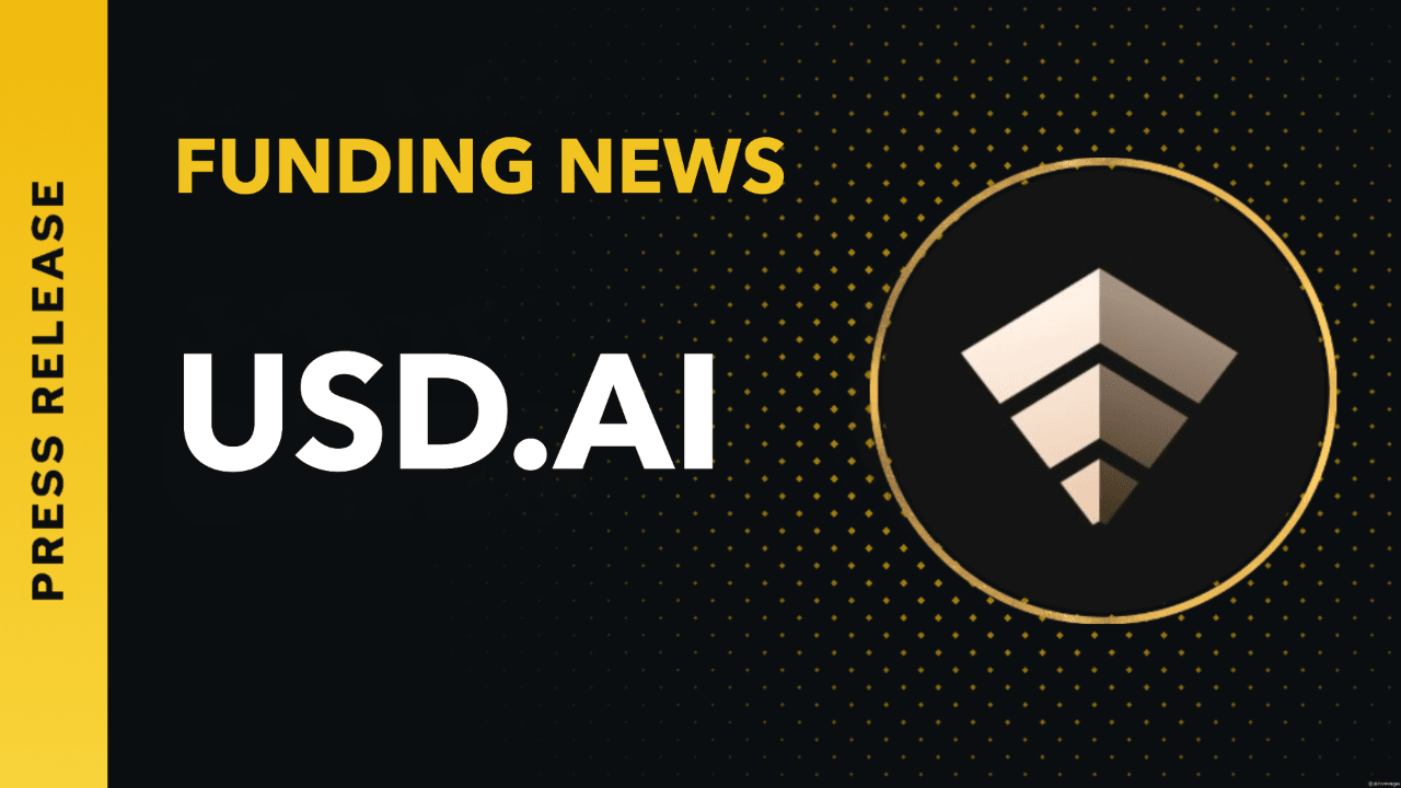 USD.AI Raises $13M to Power GPU-Backed Stablecoin Lending for AI Startups |  Crypto PM on Binance Square