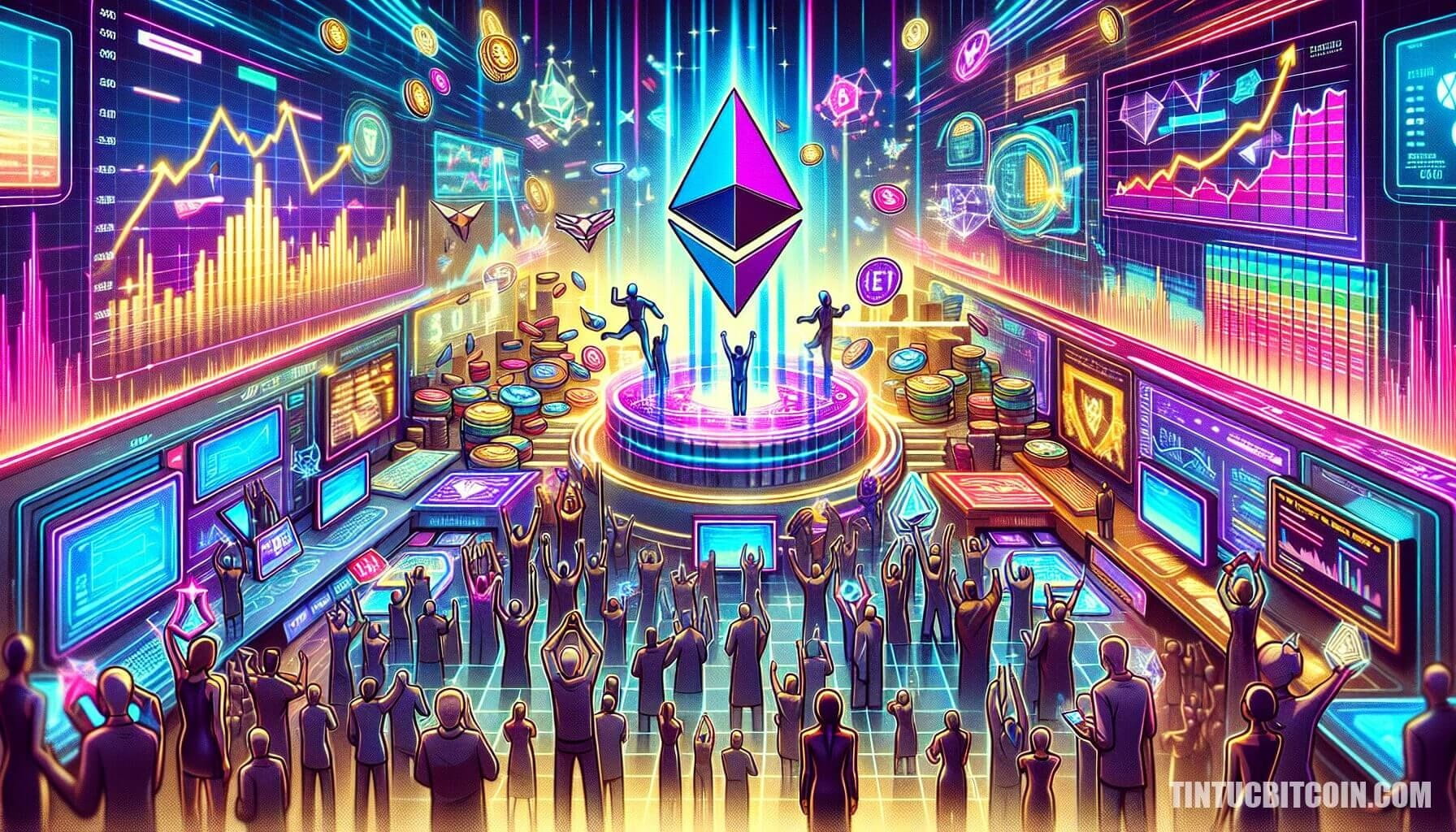 Ethereum dẫn đầu khi ETH ETF ghi nhận dòng tiền vào kỷ lục 1 tỷ USD