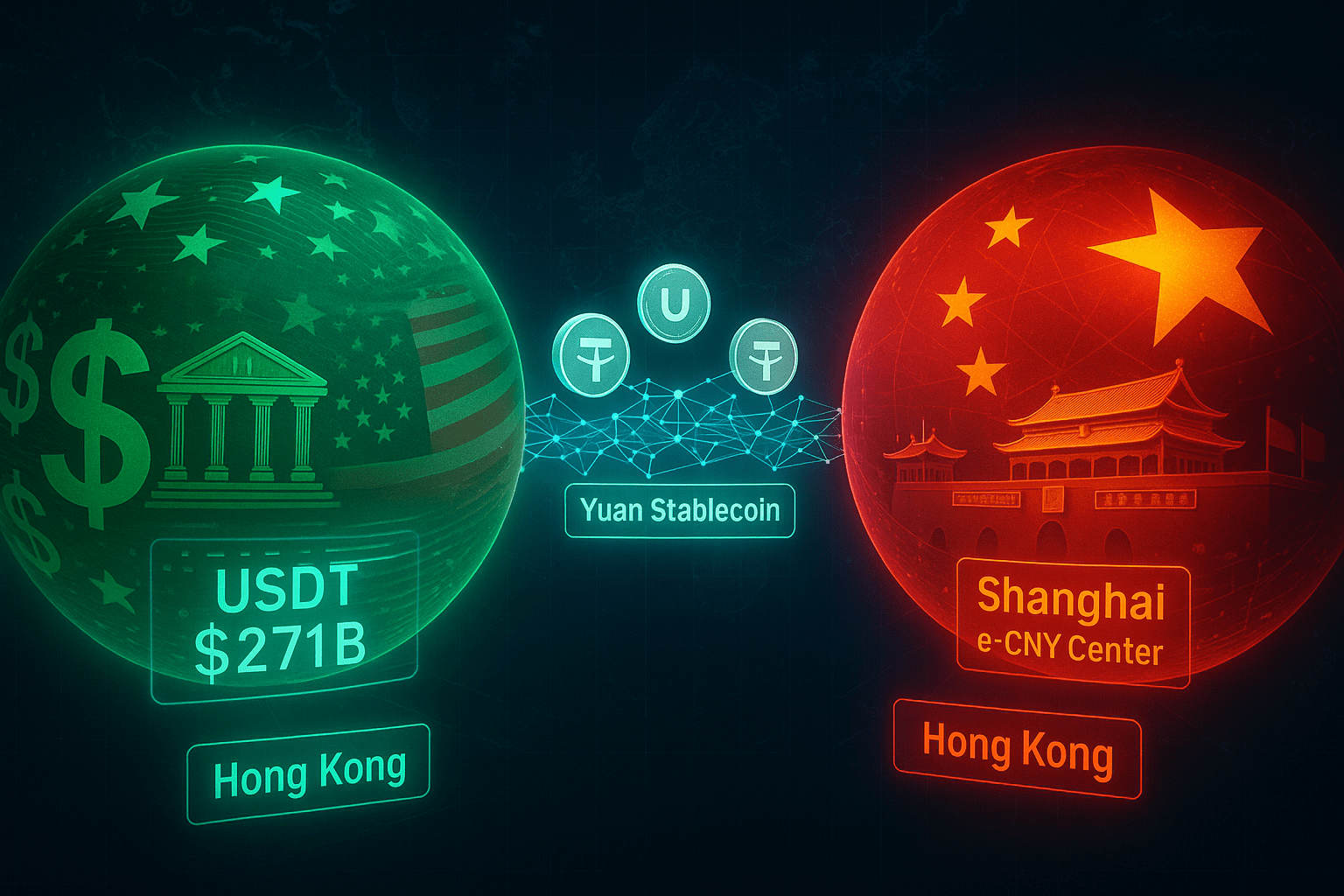 The RMB stablecoin emerges, challenging the dominance of the US dollar  stablecoin | KZG Crypto 口罩哥 no Binance Square