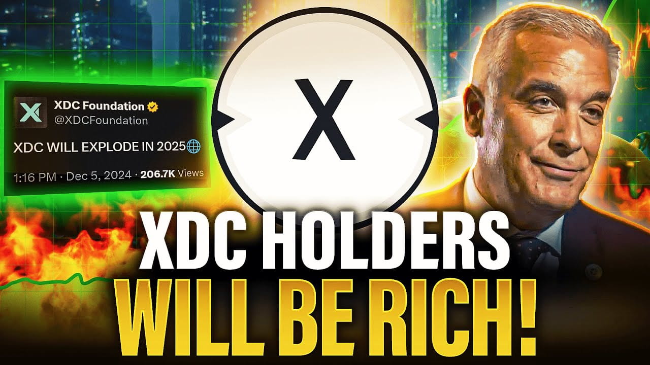 XDC Holders Are About To Be VERY RICH 2025 Price Prediction | NCashOfficial  Daily Crypto Finance News on Binance Square