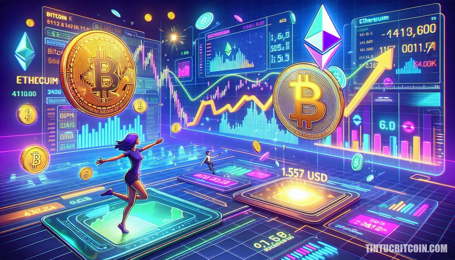 Bitcoin, Ethereum tăng mạnh 1,57 tỷ USD sau khi Hoa Kỳ chấp thuận tiền điện tử vào quỹ 401(k)