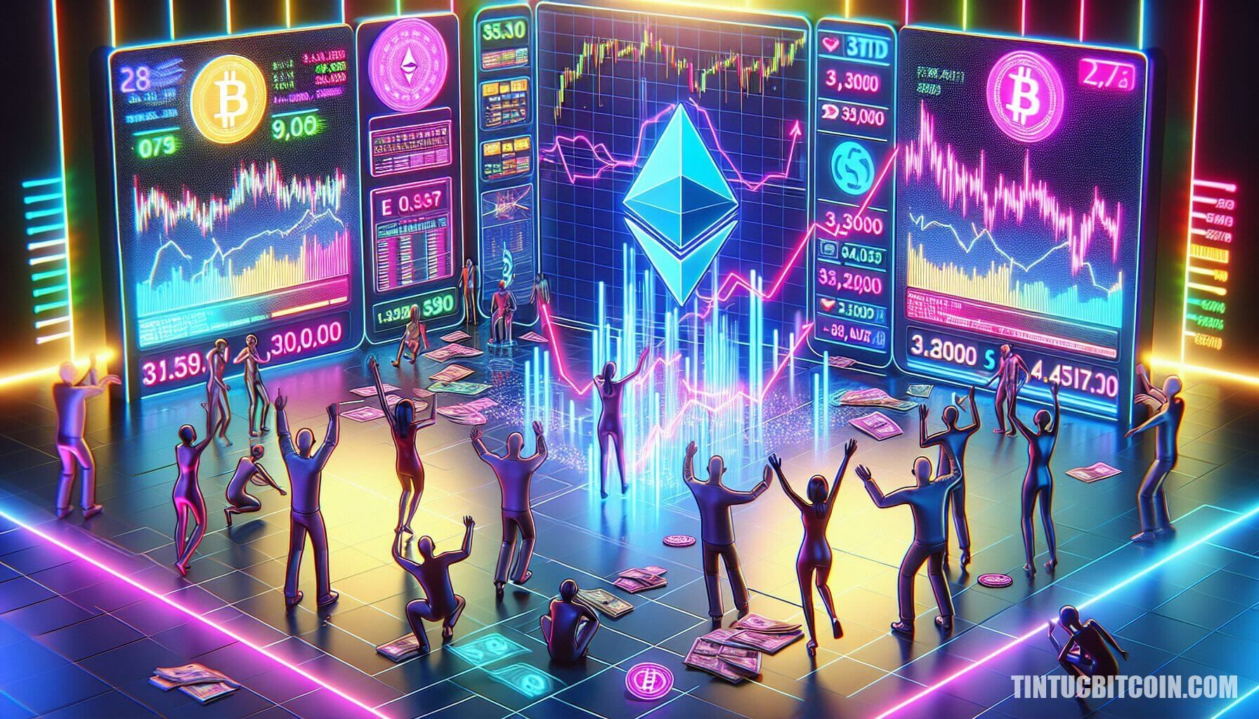 Ethereum, 3 tín hiệu cho thấy giá ETH có thể giảm về 3.200 USD