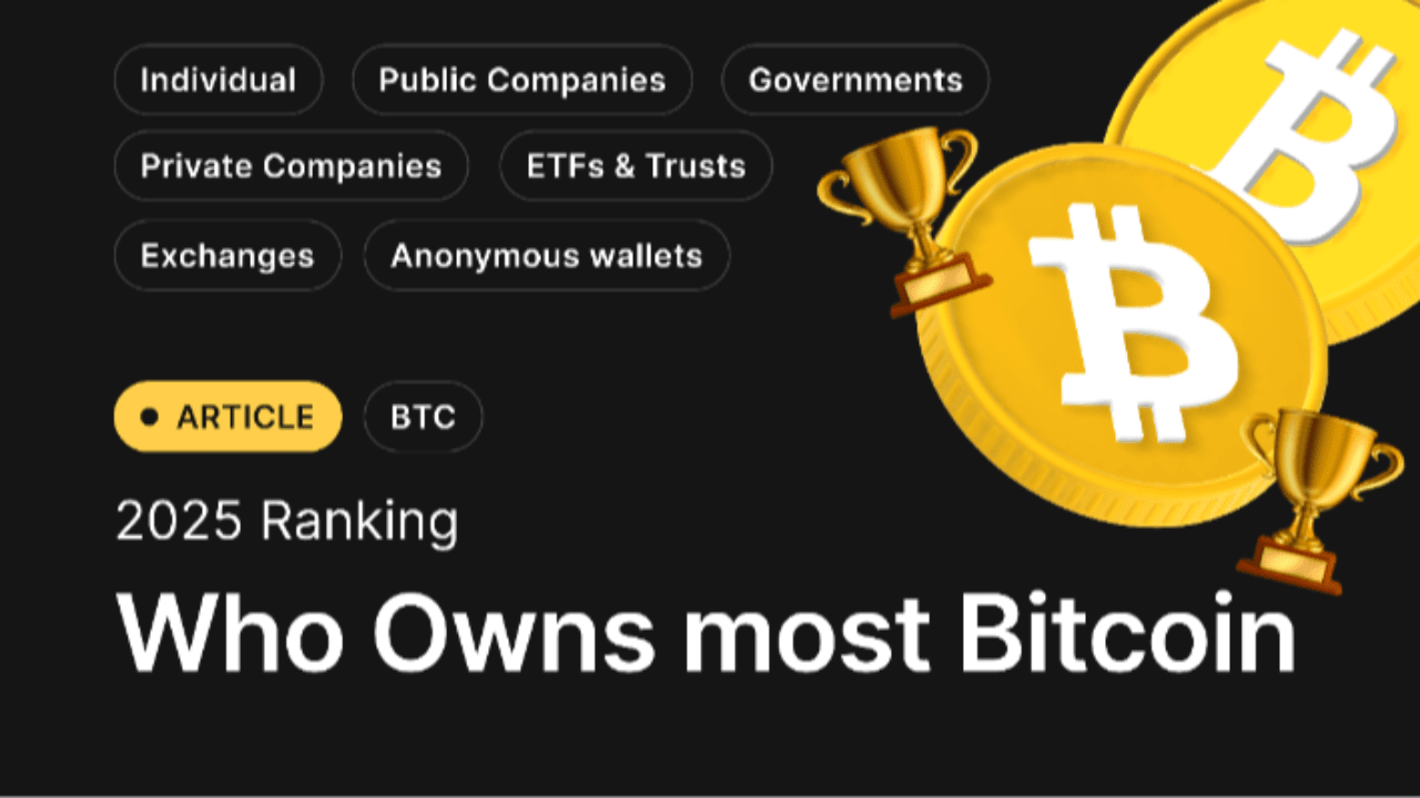 Who Owns the Most Bitcoin (2025) | Annix on Binance Square