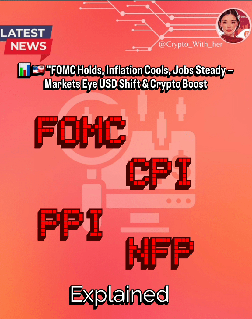 什么是FOMC、PPI、CPI及预期！ | Crypto_with_her发布于币安广场