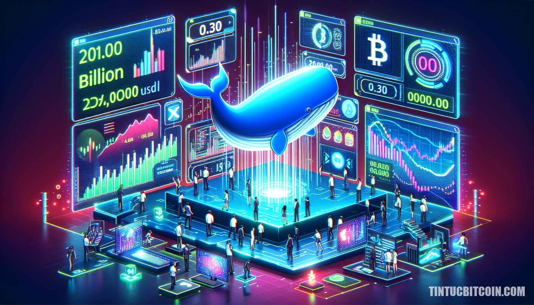 Dogecoin cá voi mua 200 tỷ DOGE dự báo giá có thể tăng lên 0,30 USD
