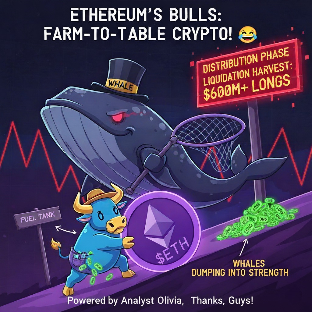 😂Warum die Bullen von Ethereum immer wieder von Walen gefarmt werden 🤣 |  Analyst Olivia auf Binance Square