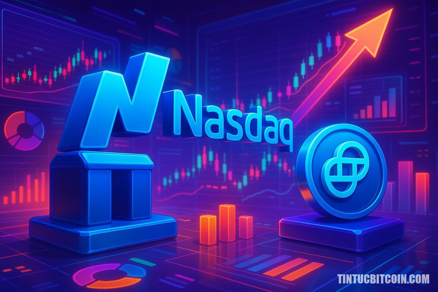 Báo cáo: Nasdaq tìm cách tiếp cận dịch vụ tiền số Gemini qua đầu tư