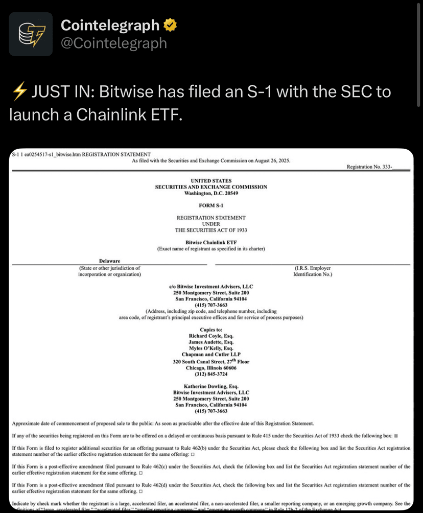 🚨 A Chainlink ainda vale a pena comprar em 2025? 🚨 | BitEagle News no  Binance Square