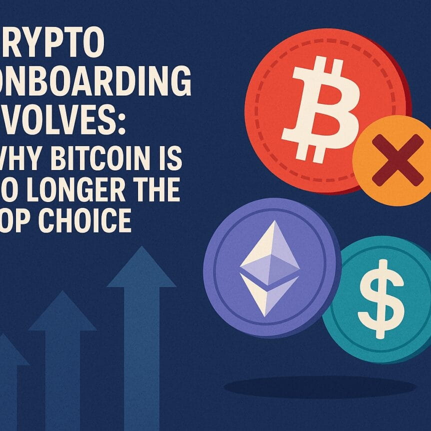 Crypto Onboarding Evolves: Why Bitcoin Is No Longer The Top Choice
