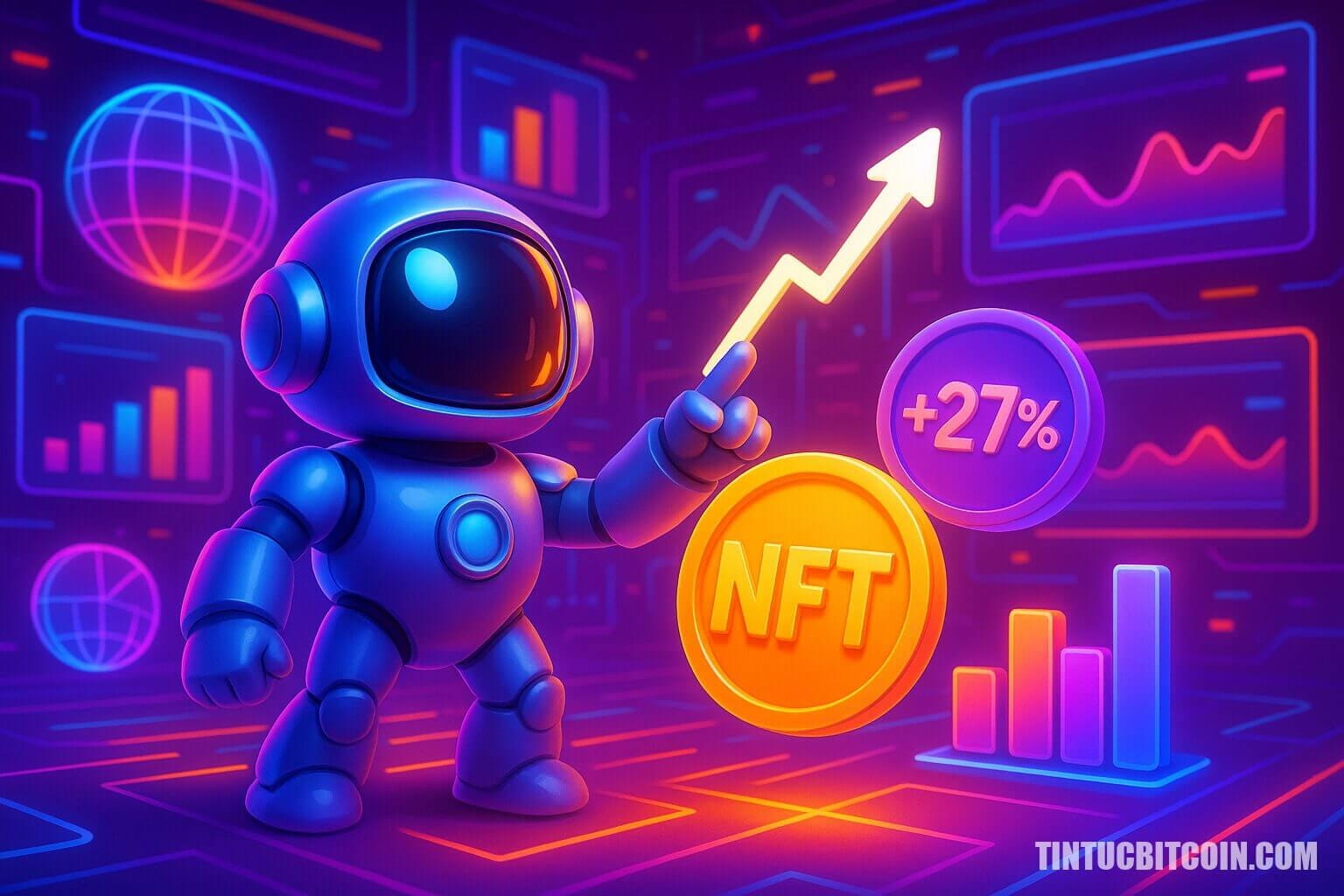 Thị trường metaverse còn sức sống khi doanh số NFT tăng 27% tháng 8