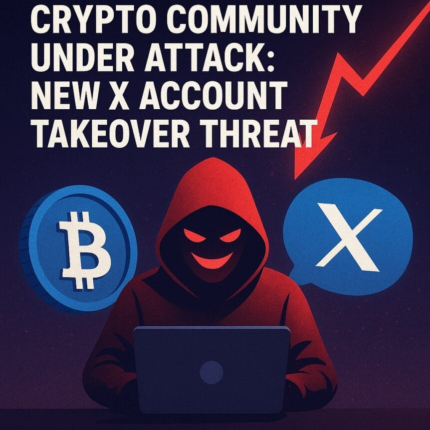 Crypto Community Underattack: New X Account Takeover Threat