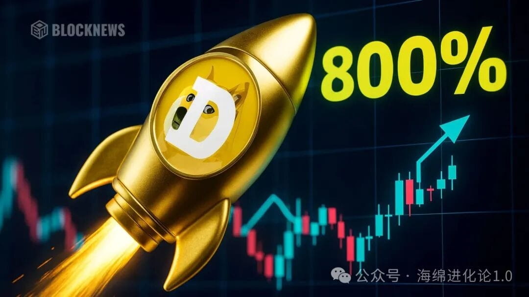 狗狗币图表模式预示着未来将出现 800% 的爆炸性突破