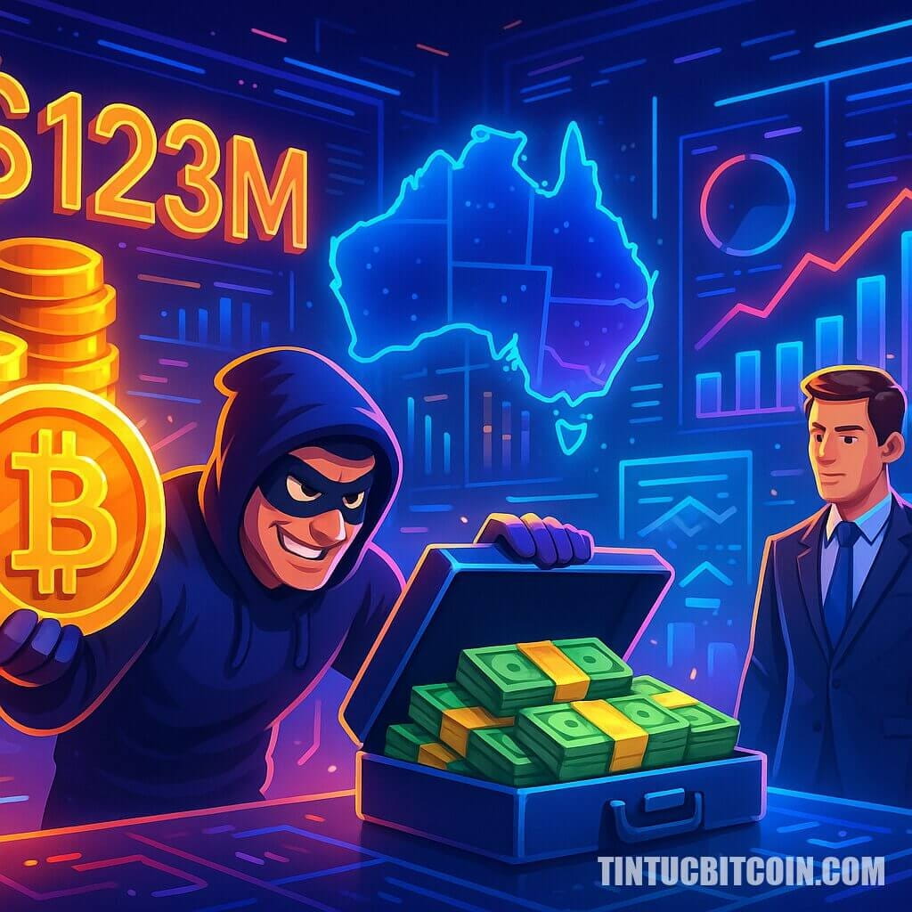 Lừa đảo tiền số 123 triệu USD tại Úc rửa tiền qua công ty hợp pháp