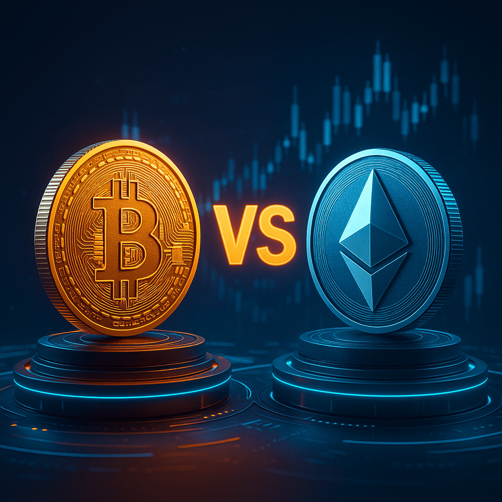 Bitcoin vs Ethereum: Who Will Dominate the Next Phase of the Crypto Market?  | FINANCIERE DIAMOND AVIS on Binance Square