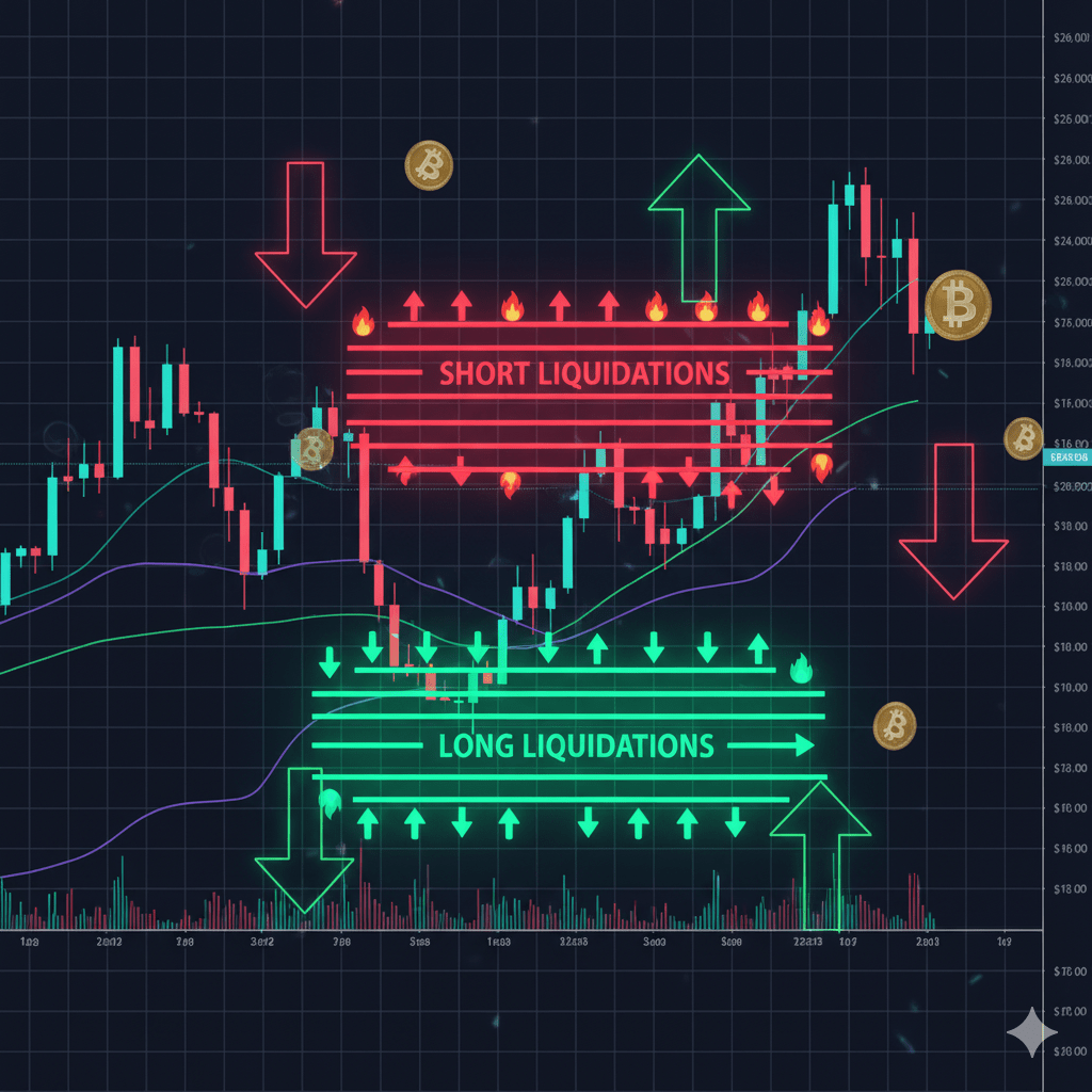 💥 ¡Alerta de Zonas de Liquidez de Bitcoin! ¡Donde los Grandes Traders  Están Apostando! 🚀💰 | DAS trade en Binance Square