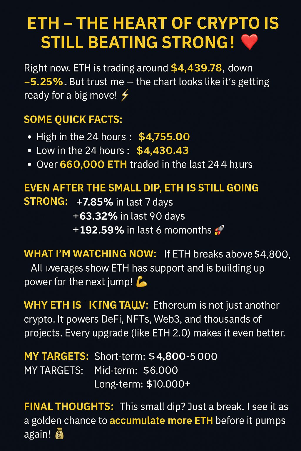 以太坊仍然是智能合约和加密技术的王者.* --- 让我知道你是否想要这个| RAJA TRADES 786发布于币安广场