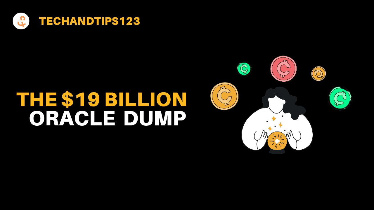 The $19.3 Billion Catastrophe: A Deep Dive Into the October 2025 Oracle  Failure | Techandtips123 on Binance Square