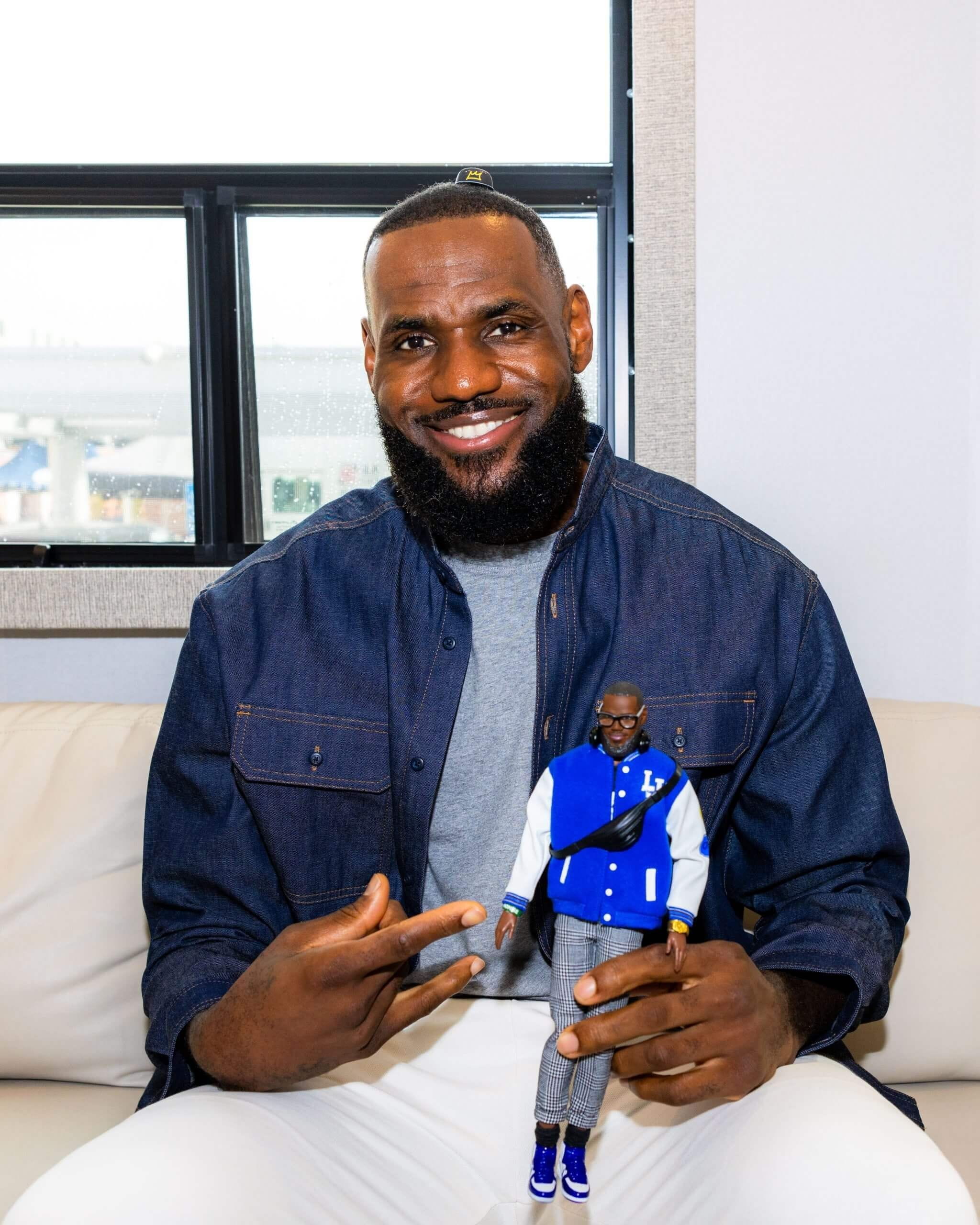 NBA-LBJ-詹姆斯-芭比娃娃