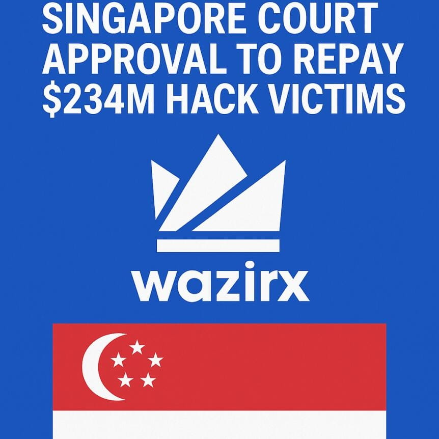 Wazirx Gets Singapore Court Approval To Repay $234m Hack Victims