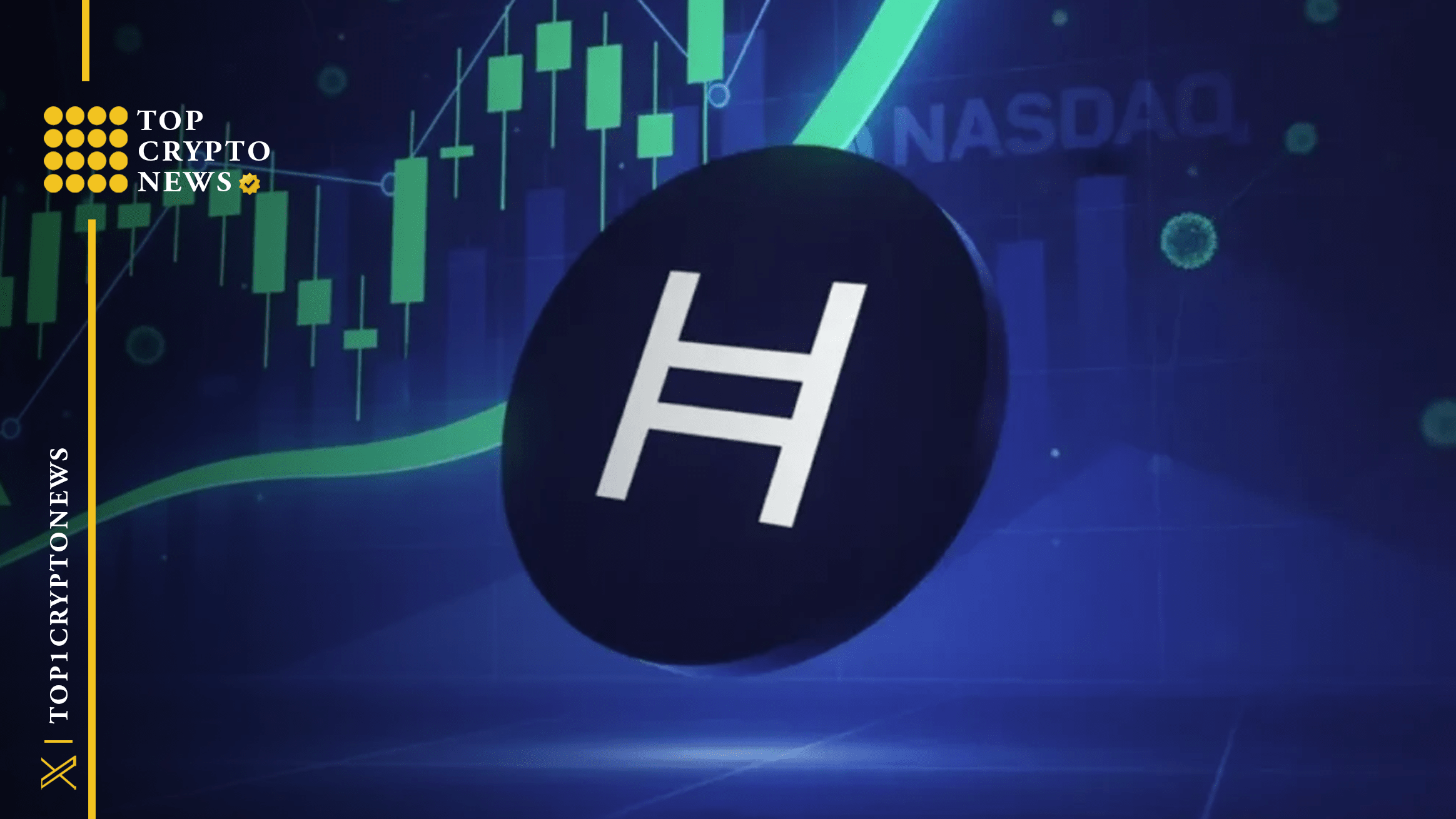 📊 $HBAR ETF se lanza en Nasdaq durante el cierre del gobier |  TopCryptoNews en Binance Square
