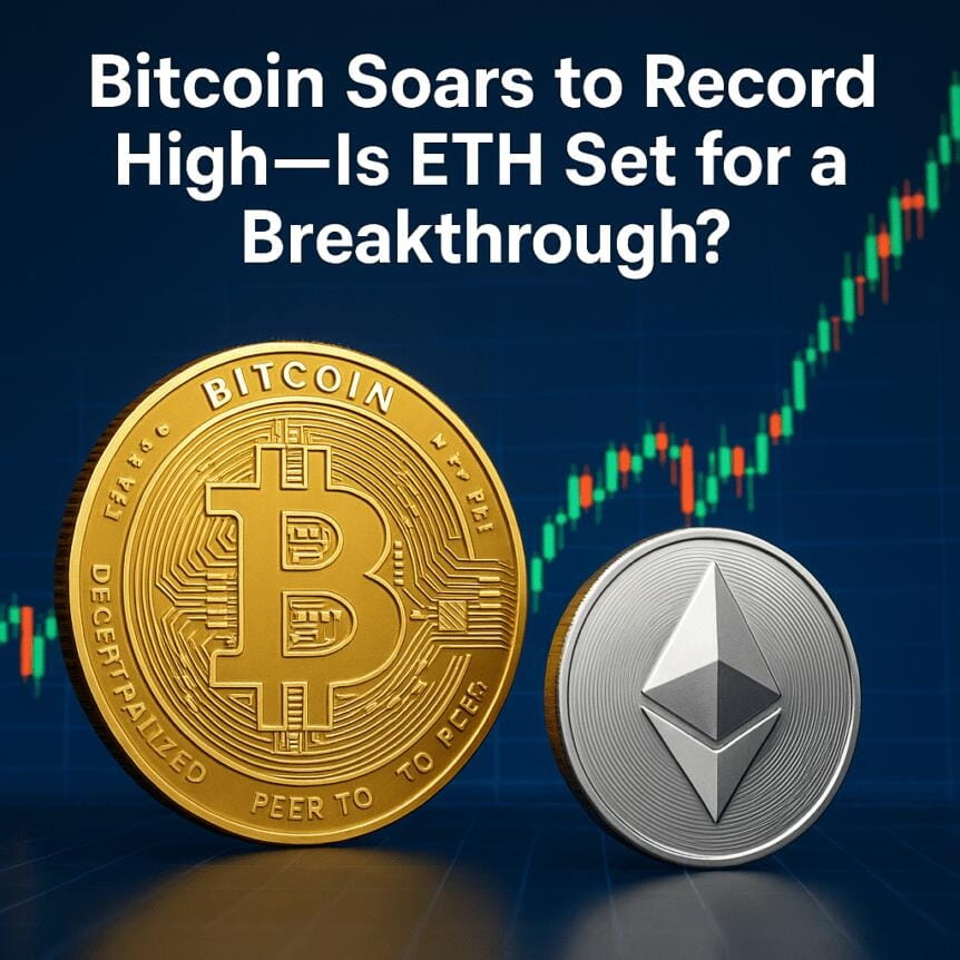Bitcoin Soars To Record High—is Eth Set For A Breakthrough?